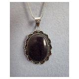 GERMAN SILVER NECKLACE-SEE ALL PHOTOS