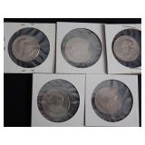 (5) 1979-1980 SUSAN B. ANTHONY DOLLAR COINS