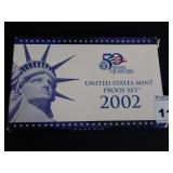 2002 UNITED STATES MINT PROOF SET