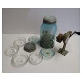 Ball Mason Jar, Dazey Sharpit Pencil Sharpener and More