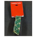 Designer Holiday Enamel Christmas Tree Bangle Bracelet