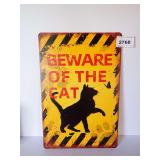 NEW DECORATIVE METAL SIGN - See photos for size.