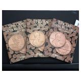 (3) WHITMAN LINCOLN CENT COLLECTOR ALBUMS - 2 ARE FULL, 1 MISSING COINS