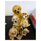 Collection of Dog Figurines