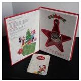 2014 DISNEY LIMITED EDITION 1/2OZ SILVER COIN CHRISTMAS ORNAMENT