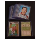 1967 TOPPS BASEBALL CARDS WITH CONTENT LIST