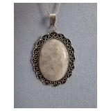 GERMAN SILVER NECKLACE-SEE ALL PHOTOS