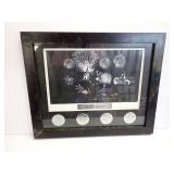 Framed Walt Disney World Picture with Commemorative Coins