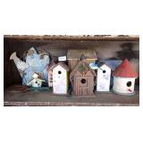 Group of Decorative Birdhouses & More