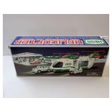 Hess Helicopter with Motorcycle and Cruiser Toy Set