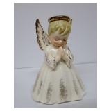 Vintage Lefton Angel Figurine Coin Bank