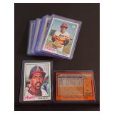 1978 TOPPS BASEBALL CARDS WITH CONTENT LIST