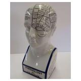 Ceramic Phrenology Head by L.N. Fowler
