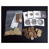 LARGE COLLECTION OF FOREIGN COINS