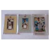 Jersey Fusion Frank Thomas & Derek Jeter Baseball Relic Cards