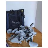 BAG FULL OF ADJUSTABLE SHOE STRETCHERS