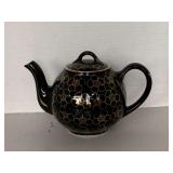VINTAGE HALL BLACK/GOLD TEA POT