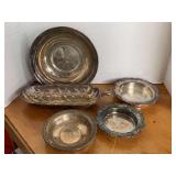 5 PLACES SILVERPLATE