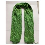 NICE GREEN WOVEN SHAWL