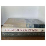 1977 "THE LAST TWO MILLION YEARS", 1982 "THE GREAT BOOK OF WINE" & 1984 FIRST EDITION "SAILING ALONE AROUND THE WORLD"
