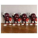 1988 CALIFORNIA RAISIN VALENTINE - 4 "I