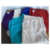 6 LADIES XL TOPS