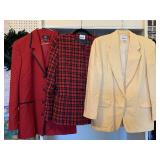 LADIES CLOTHING LOT - 7 LADIES JACKETS - ALL SIZE 14