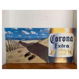 METAL CORONA EXTRA SIGN 23" X 12"