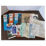 MISC VINTAGE "LAS VEGAS" ADVERTISING MEMORABILIA - CHECKOUT