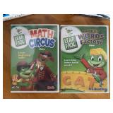 2 NEW LEAPFROG GAMES (SEALED) & MORE