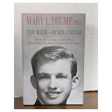 2020 FIRST EDITION "TOO MUCH AND NEVER ENOUGH" HARDBACK BOOK