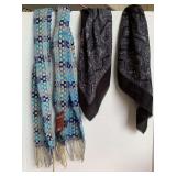 2 SCARFS ( 1 NEW W/ TAG)