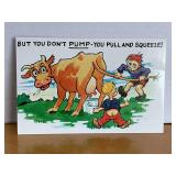1 VINTAGE "FUNNY" POSTCARD