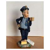 VINTAGE DOUG HARRIS COLLECTION "DONUT PATROL" 7 3/4" TALL W/ BOX