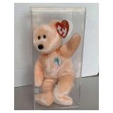 2000 TY BEANIE BABY "DEAREST" W/ TAG ERROR IN DISPLAY BOX