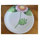 ANCORA HAND PAINTED 11" ROUND SERVING TRAY