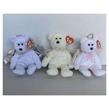 3 TY BEANIE BABIES (2002 HERALD, 1998 HALO, 2000 HALO II)