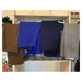 LADIES CLOTHING LOT - 10 PAIR LADIES PANTS - ALL SIZE 16