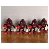 1988 CALIFORNIA RAISIN VALENTINE - 4 "BE MINE"