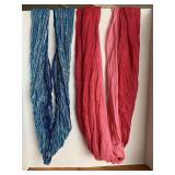2 INFINITY SCARFS