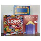 3 GAMES - PICTIONARY, LOGO, CROQUET