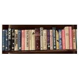 SHELF LOT OF HARDBACK BOOKS (23 BOOKS)