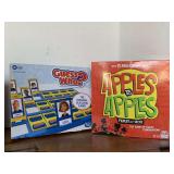 2 GAMES - GUESS WHO & APPLES TO APPLES