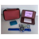 VTECH KIDIZOOM SMART WATCH & NINTENDO 3DS WITH 3 GAMES (WORKS)
