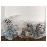 THREE 1999 STAR WARS EPISODE I CUP TOPPERS