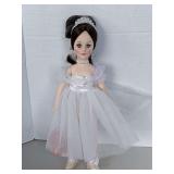 VINTAGE EFFANBEE "DANCE BALLERINA DANCE" SWAN LAKE DOLL 13" TALL W/ TAG