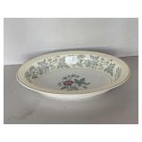VINTAGE WEDGWOOD BONE CHINA "WILDFLOWER" MADE IN ENGLAND - OVAL VEGETABLE BOWL