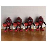 1988 CALIFORNIA RAISIN VALENTINE - 4 "BE MINE"