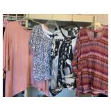 LADIES CLOTHING LOT - 8 TOPS, 3 SWEATERS - ALL SIZE 2XL