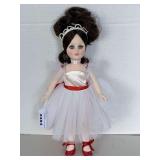 VINTAGE EFFANBEE "DANCE BALLERINA DANCE" W/ RED SHOES DOLL 12" TALL W/ TAG